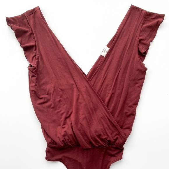 Wilfred Wrap front Flutter Bodysuit - Picture 5 of 10